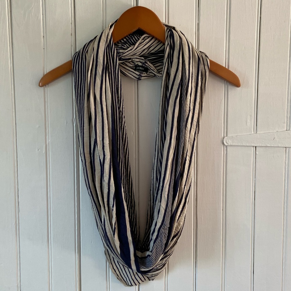 J.Crew Striped Infinity Scarf - Picture 2 of 3